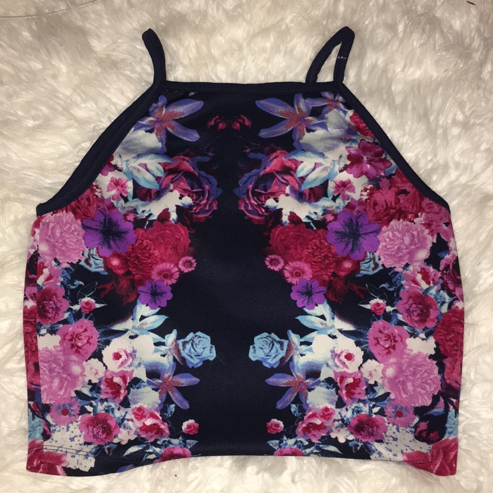 Floral Croptop